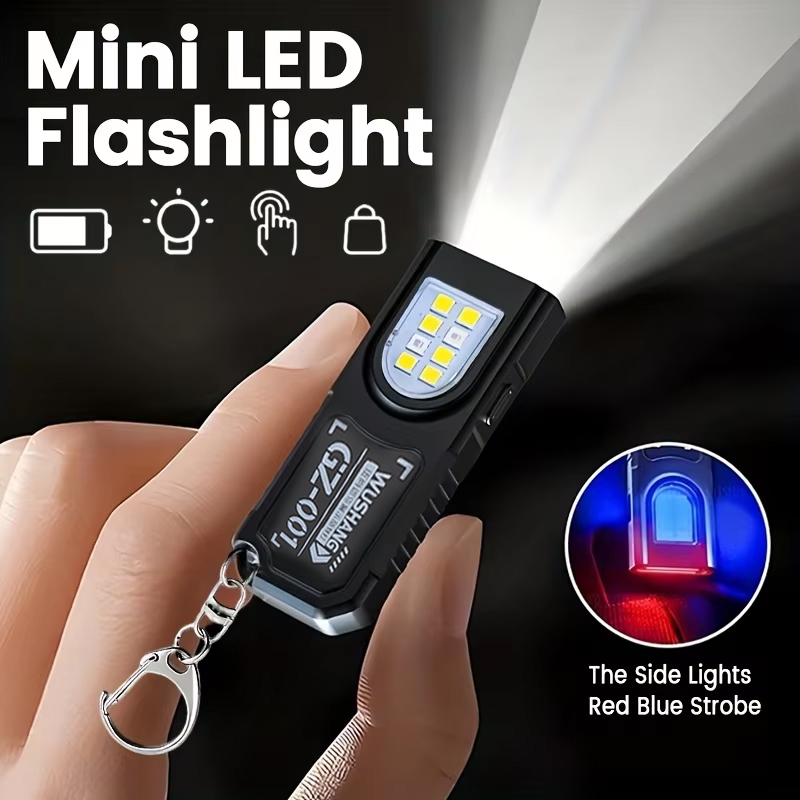 Fishing Kit Compact - متعددة الوظائف المفاتيح مصباح يدوي USB