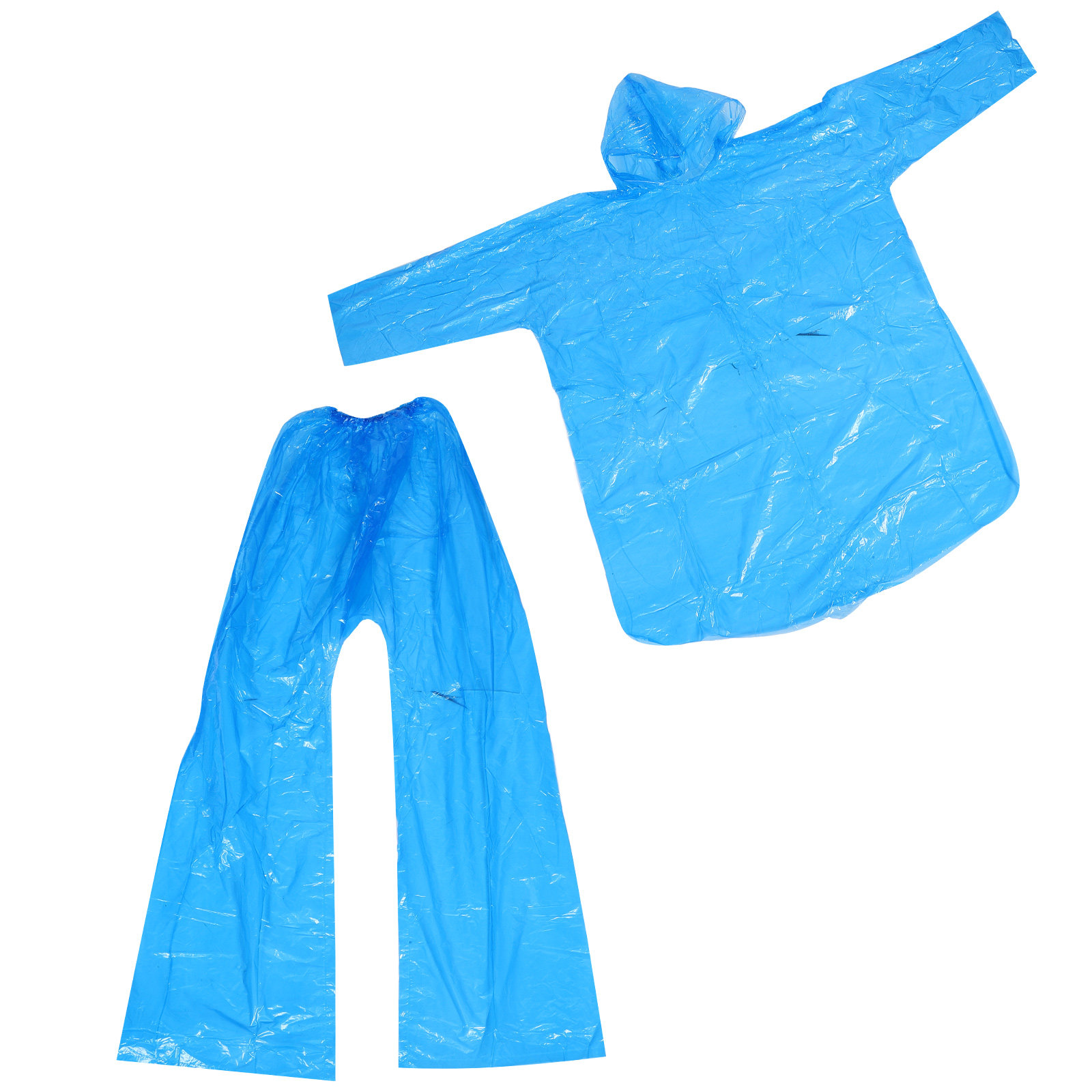 طقم معطف مطر شفاف من البلاستيك - مراجعة Emergency Poncho Rain وسعره
